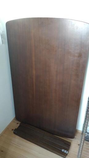 【ナフコ】ダイニングテーブル(ダークブラウン)  5000円 ※価格相談承ります