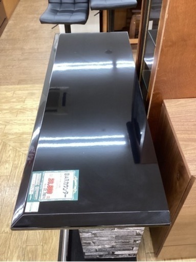 KL-115【新入荷　アウトレット】BARカウンター　黒