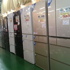 【愛品倶楽部柏店】三菱 2018年製 470L 6ドア冷凍冷蔵庫 MR-JX47LTCの画像