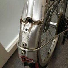 相棒の中古自転車の画像