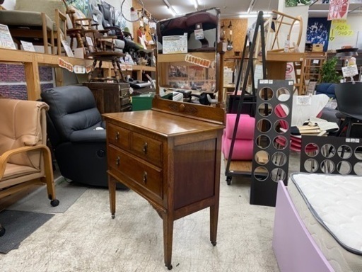 【愛品館 江戸川店 ドレッサー】ロイズ・アンティーク（Lloyd's Antiques）チェストドレッサー ID:150-049313-007