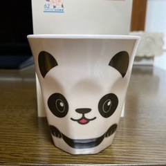 3 パンダ　メラミン　カップ