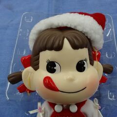 長期保管品 昭和レトロ ペコちゃん人形 1951 Peko Doll フィギュア クリスマス 不二家 西岡店 の画像