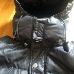 暖かい機能的メンズ羽毛ダウンジャケットコート　防寒、実用的　羽毛　紳士の画像