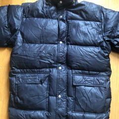 暖かい機能的メンズ羽毛ダウンジャケットコート　防寒、実用的　羽毛　紳士の画像