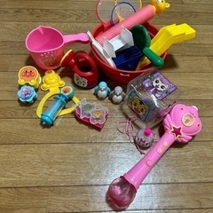 お風呂遊び雪遊びセット　しまじろうアンパンマン など