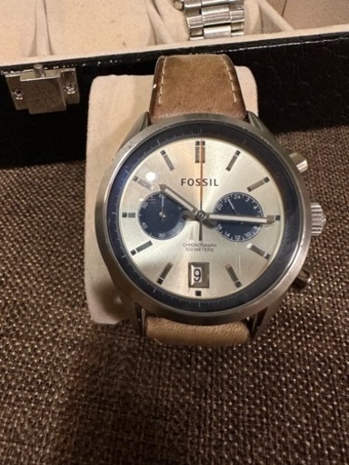 FOSSIL、DIESEL 腕時計　ケース付き