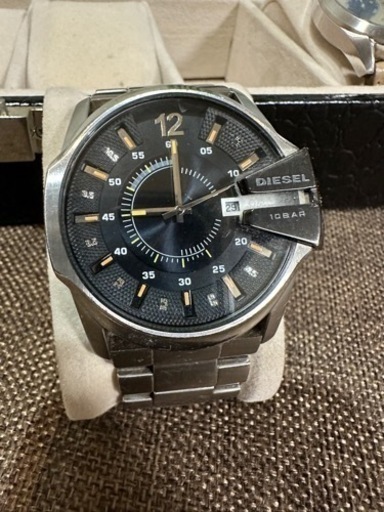 FOSSIL、DIESEL 腕時計　ケース付き