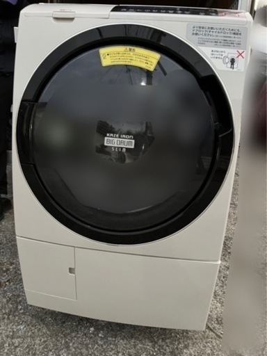 最終値下げ☆中古 良い品質 日立 HITACHIドラム式洗濯機BD-S8800L 11kg 2016年製