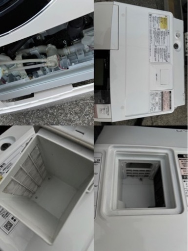 最終値下げ☆中古 良い品質 日立 HITACHIドラム式洗濯機BD-S8800L 11kg 2016年製