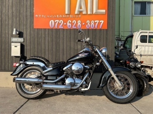 ★45万円　バルカン400クラシック　車検付き！前後タイヤ新品！カワサキ　バルカン　VN400A アメリカン