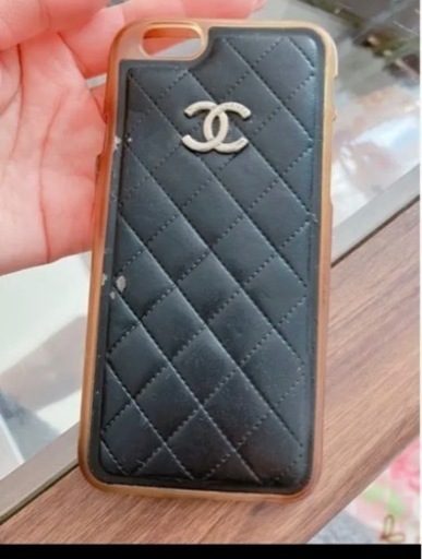 【2点セット】CHANEL  ボーダー  iPhoneケース