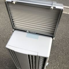 ■中古品 コロナ ウィンドエアコン ウインド形冷房専用 CW-1621 2021年製 窓用エアコン 枠付き リモコン付　動作問題なし■の画像