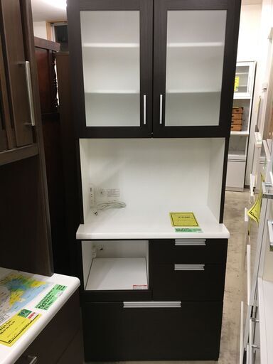 ♪ニトリ DAHLIA/ダリア 食器棚/キッチンボード/レンジボード♪