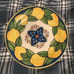 KALDI レモン皿　ケーキ皿の画像