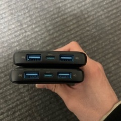 Ankerモバイルバッテリー10000mAh（二つ）の画像