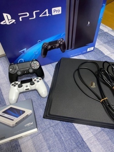 PS4Pro本体、SSD換装