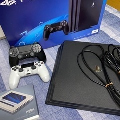 PS4Pro本体、SSD換装