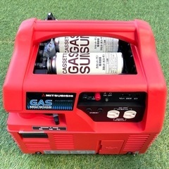 【試運転のみ】三菱カセットガス発電機　MGC901GB