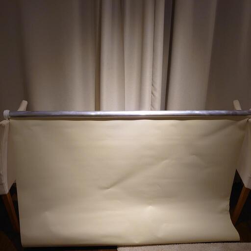 ロールカーテン136x105 薄緑クリーム