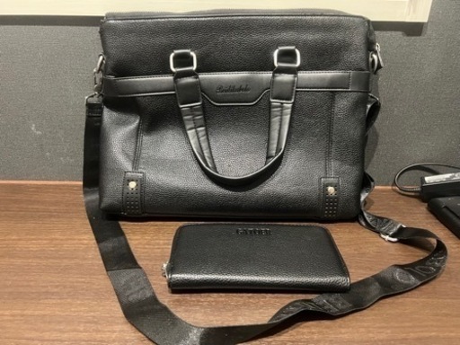 営業用ショルダーバッグ　財布付き