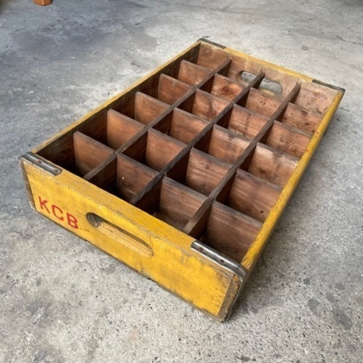 コカコーラ木製ボトルケース　ヴィンテージ