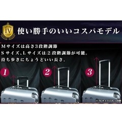 キャリーケース　キャリーバッグの画像