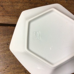 高浜焼き　柄違い小皿の画像