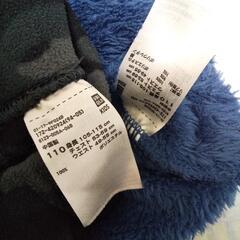 ユニクロ フリースセット 110cmの画像