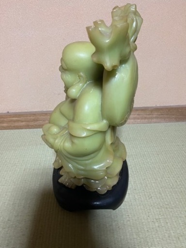 美術工芸品　　本ヒスイ　布袋様