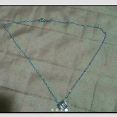 j→→→M2-3  ブリリアントスクエアインペンダントネックレス    202212290552  の画像