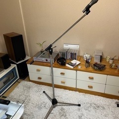マイクスタンド（マイク付き）