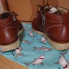 Dedes ブーツ サイズ 42 ☆ 茶色 ジップ付きの画像