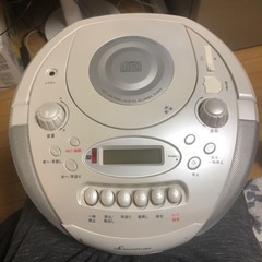 録音機能付きラジオカセット