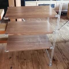 【配達無料】無印良品　ステンレスユニットシェルフ　アディショナル...