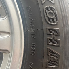 売約済み】スタッドレス【値下げ】プラド、ハイラックスKEELERアルミ