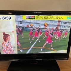 三菱テレビDVD &Blu-ray内蔵　