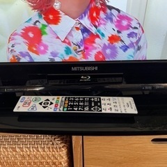 三菱テレビDVD &Blu-ray内蔵　の画像