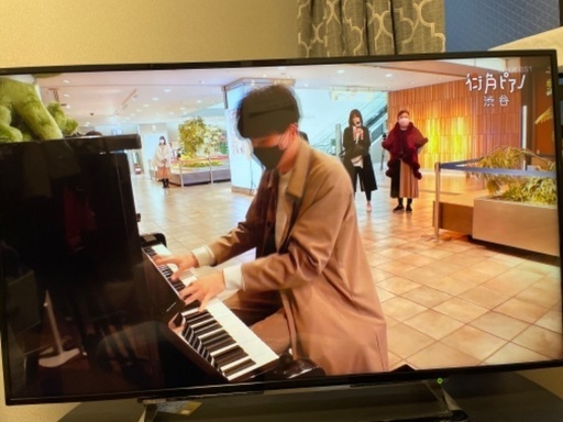 REGZA49JXとテレビ台