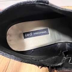 ショートブーツ 23.5cmの画像