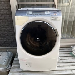 Panasonic ドラム式洗濯乾燥機 9kg NA-VX7100L-W 左開き