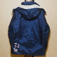 【 ナイロン　ジャケット　上下 】　釣り　フィッシング　作業着　ネイビー　キルティング　アウトドア　防寒の画像