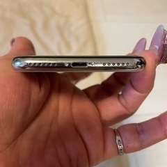美品★良好★iPhoneX ホワイト64G  充電100%  SIMフリー