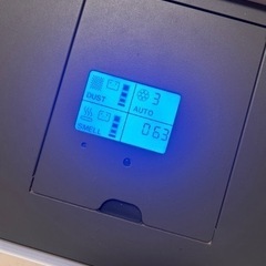 ブルーエア空気清浄機と新品フィルターの画像
