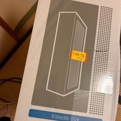 ブルーエア空気清浄機と新品フィルターの画像