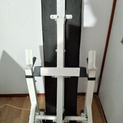 筋トレ　プレート多数、シャフト　ベンチ台等々の画像