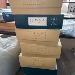 無料です。未使用色紙、額多数、書道、絵画に！の画像