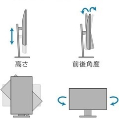23インチモニター　DELL の画像