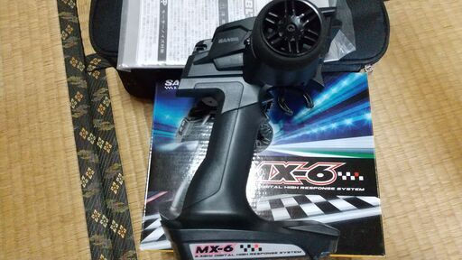 ラジコンプロポサンワMX6 とジャンクのタミヤ