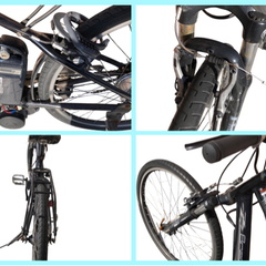 ヤマハブレイス 電動自転車 カッコイイ、ブラック、スポーティ！